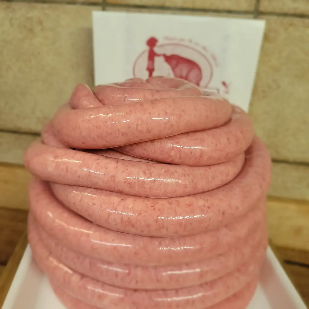 Saucisse haché fin