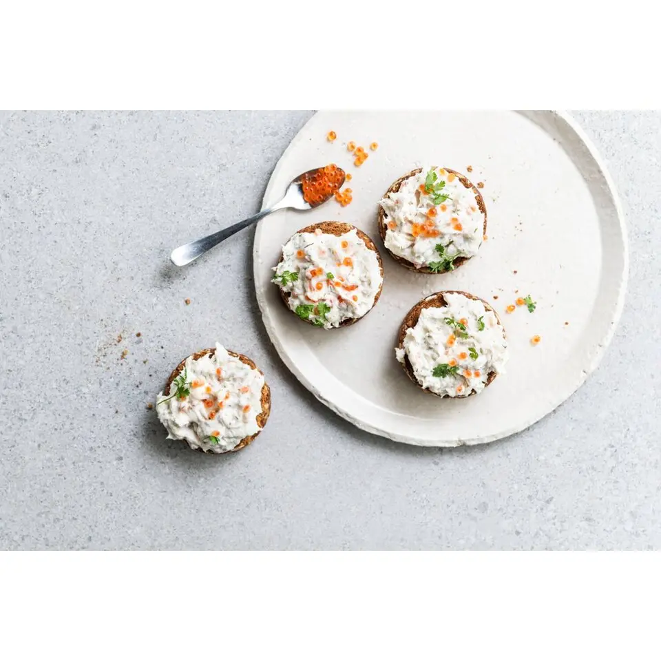 Salade de Truite Fumée au Champagne