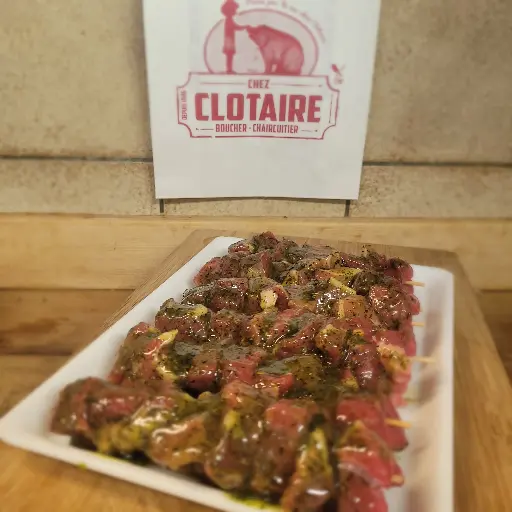 Mini Brochette d'agneau ail et fines herbes